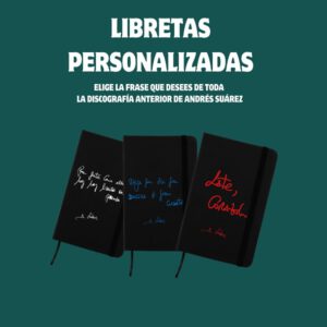 Libretas personalizadas Andrés Suárez